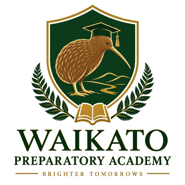 Waikato Preparatory Academy crest